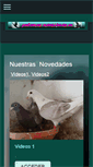 Mobile Screenshot of palomasmensajeras.eu